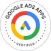 Siegel: Google Ads Zertifizierung für den Bereich Apps