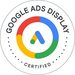 Siegel: Google Ads Zertifizierung für den Bereich Displayanzeigen