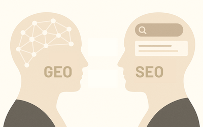 GEO (SEO für KI): Sichtbar in KI-Übersichten von Google & ChatGPT-Antworten