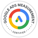 Siegel: Google Ads Zertifizierung für den Bereich Leistungsanalyse