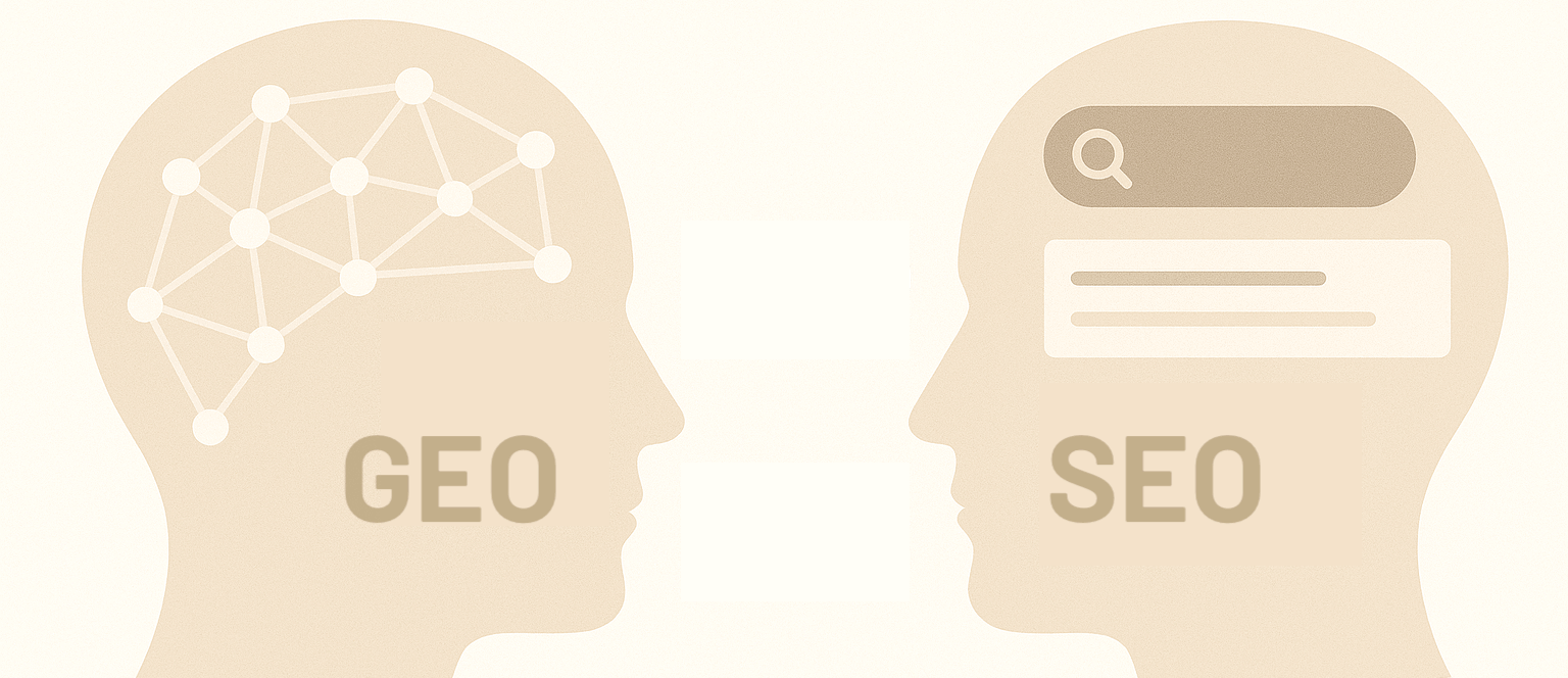 GEO (SEO für KI): Sichtbar in KI-Übersichten von Google & ChatGPT-Antworten