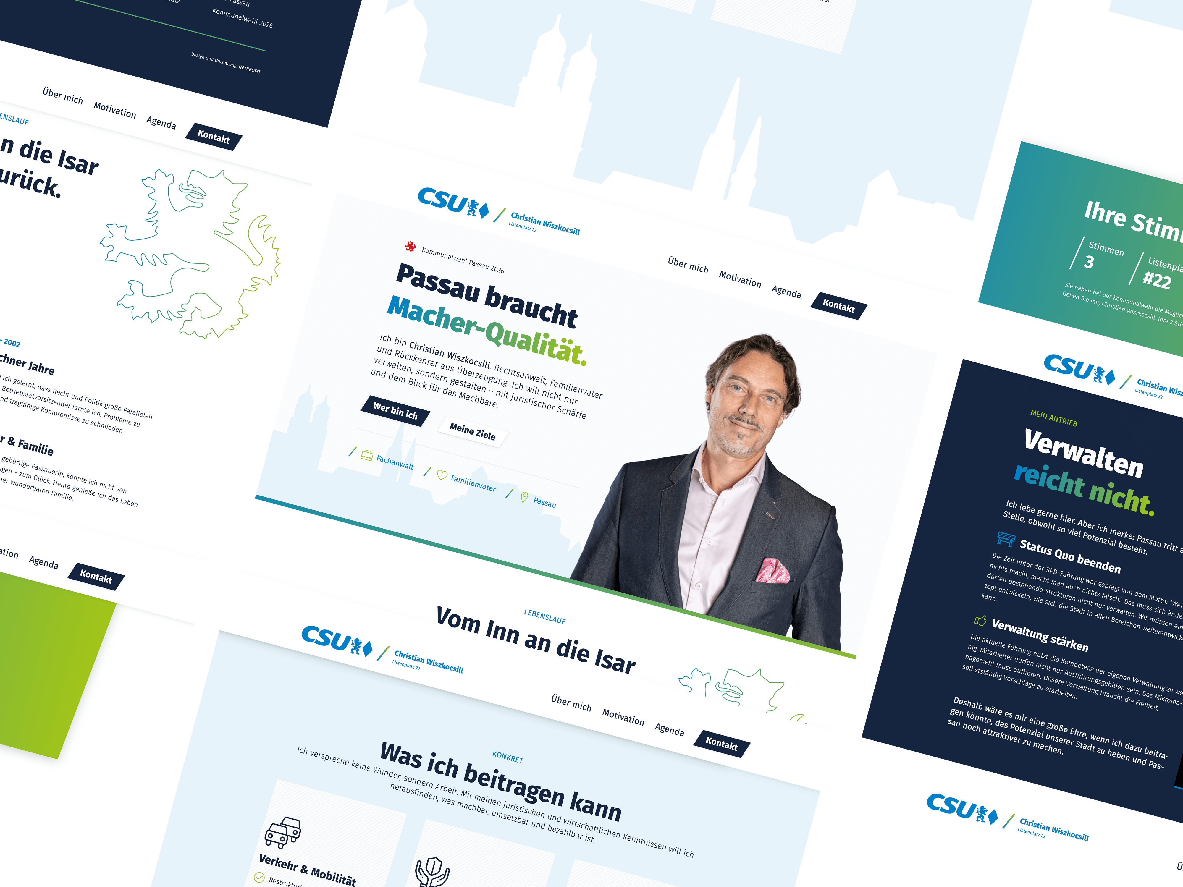 Gestaltungselemente Webdesign waehl22.de